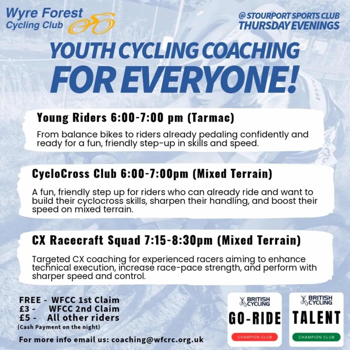 WFCC Thursday Evening Youth Coaching