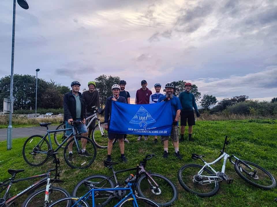 Stourport Men Walking And…Cycling!